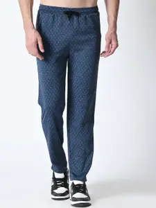 BAESD Men Printed Mid Rise Track Pants