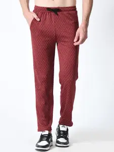 BAESD Men Dry Fit Printed Track Pants