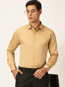 Thomas Scott Men Cotton Slim Fit Opaque Formal Shirt