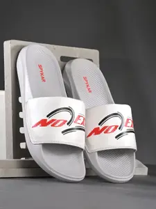 SPYKAR Men Printed Sliders