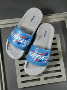 SPYKAR Men Printed Sliders