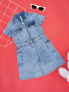 Pantaloons Junior Girls A-Line Dress