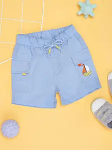 Pantaloons Baby Boys Mid-Rise Regular Fit Pure Cotton Shorts