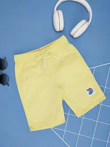 Pantaloons Junior Boys Mid-Rise Pure Cotton Shorts