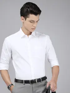 Arrow Pure Cotton Manhattan Slim Fit Opaque Formal Shirt