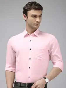 Arrow Manhattan Slim Fit Opaque Pure Cotton Formal Shirt