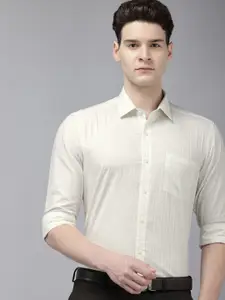 Arrow Pure Cotton Manhattan Slim Fit Tartan Checked Formal Shirt