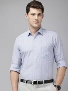 Arrow Manhattan Slim Fit Checked Pure Cotton Formal Shirt