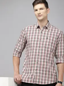 Arrow Sport Pure Cotton Manhattan Slim Fit Checked Casual Shirt