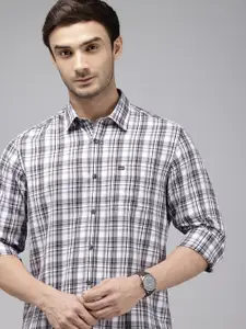 Arrow Sport Men Slim Fit Tartan Checked Pure Cotton Casual Shirt