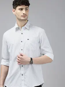 Arrow Sport Pure Cotton Slim Fit Opaque Printed Casual Shirt
