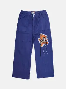 BAESD Girls Relaxed Fit Clean Look Cotton Jeans