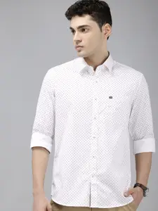 Arrow Sport Pure Cotton Slim Fit Opaque Printed Casual Shirt