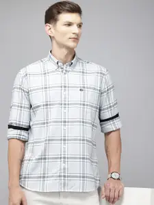 Arrow Sport Pure Cotton Manhattan Slim Fit Checked Casual Shirt