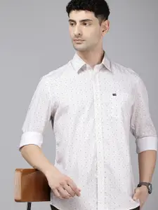 Arrow Sport Floral Printed Manhattan Slim Fit Pure Cotton Casual Shirt