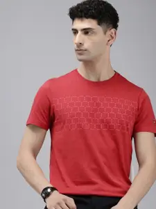 Arrow Sport Brand Logo Printed Pure Cotton T-shirt