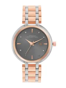 French Connection Women Embellished Dial Analogue Watch -FCN070RTM
