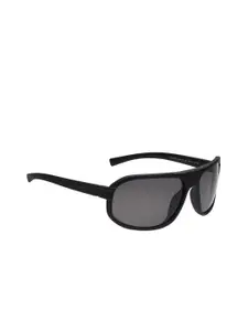 Nautica Men Sports Sunglasses with Polarised and UV Protected Lens Nautica 3624P 005 64 S