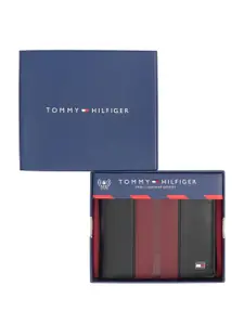 Tommy Hilfiger Men Colourblocked Leather Two Fold Wallet