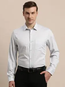 Turtle Men Classic Slim Fit Opaque Formal Shirt