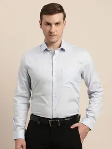Turtle Men Micro Ditsy Spread Collar Pure Cotton Formal Shirt