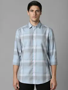 Louis Philippe Sport Men Checked Cotton Casual Shirt