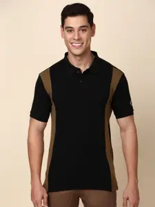 Allen Solly Men Colourblocked Polo Collar T-shirt