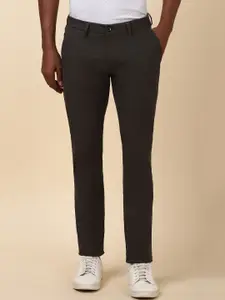 Allen Solly Men Mid-Rise Slim Fit Trousers