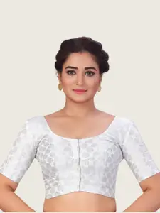 Studio Shringaar Woven-Design Saree Blouse