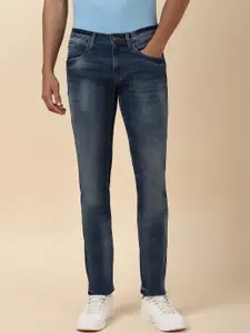 Allen Solly Men Slim Fit Mid-Rise Clean Look Light Fade Jeans