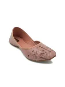 DESI COLOUR Women Mojaris Flats