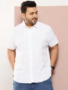 Sztori Men Plus Size Classic Casual Shirt