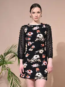 IUGA Women Floral Print Sheath Dress