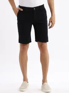 SHOWOFF Men Slim Fit Low-Rise Denim Shorts