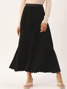 OTABU Women A-line Straight Midi Skirt