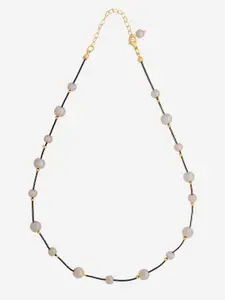 Kushal's Fashion Jewellery Gold-Plated Necklace