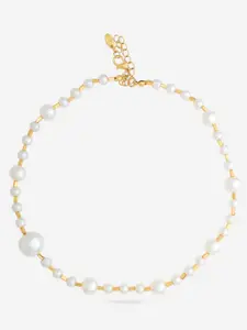 Kushal's Fashion Jewellery Gold-Plated Necklace