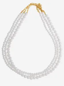 Kushal's Fashion Jewellery Gold-Plated Layered Necklace