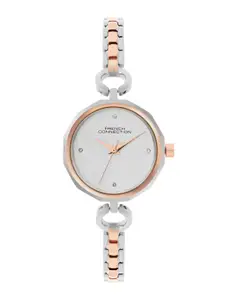 French Connection Women Dial & Stainless Steel Straps Analogue Watch FCN069RTM
