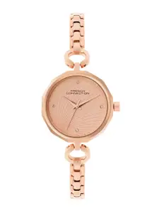 French Connection Women Dial & Stainless Steel Straps Analogue Watch FCN069RGM