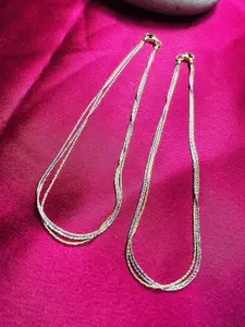 Arte Jewels 925 Sterling Silver Anklets