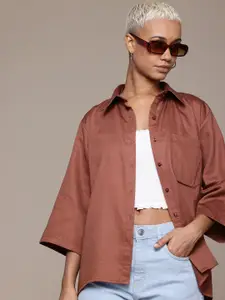Roadster Drop-Shoulder Casual Shirt