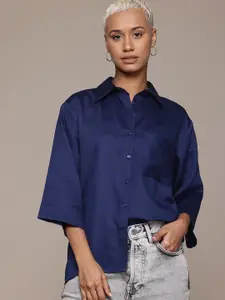 Roadster Drop-Shoulder Casual Shirt