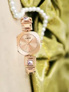 Sandy D Carter Women Dial & Stainless Steel Straps Analogue Watch Sandy D Carter-226-RG