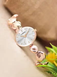 Sandy D Carter Women Dial & Stainless Steel Straps Analogue Watch Sandy D Carter-207-SL