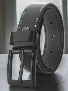 The Roadster Lifestyle Co. Men Solid Tang Closure Belt