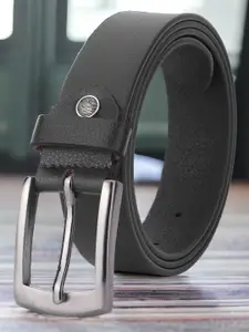 The Roadster Lifestyle Co Men Solid Tang Closure Belt