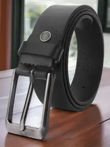 The Roadster Lifestyle Co Men Solid Tang Closure Belt