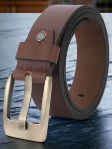 The Roadster Lifestyle Co. Men Solid Tang Closure Belt