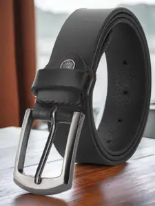 The Roadster Lifestyle Co. Men Solid Tang Closure Belt